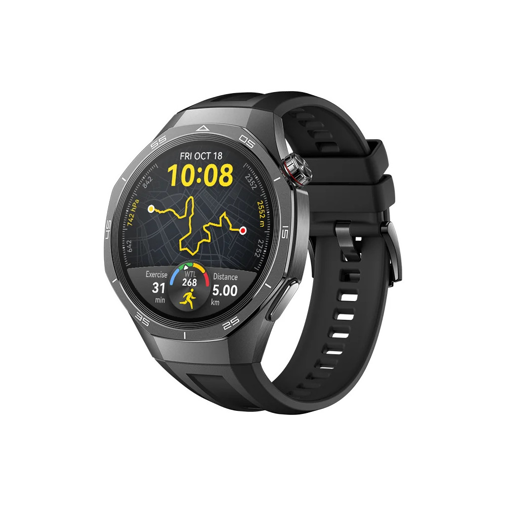 Huawei WATCH GT 5 Pro 46mm | Smart watch | GPS (satellite) | AMOLED | 1.43 inches | Black