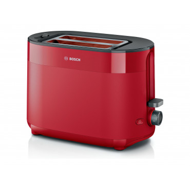 Bosch Compact Toaster | TAT2M124 MyMoment | Power 950 W | Number of slots 2 | Housing material Plastic | Red