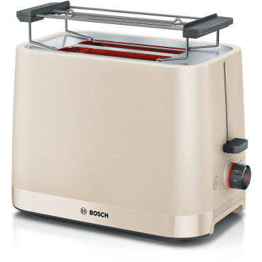 Bosch Compact Toaster | TAT3M127 MyMoment | Number of slots 2 | Housing material Plastic | Beige