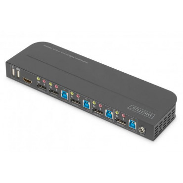 DIGITUS KVM Switch 4x1 DP...