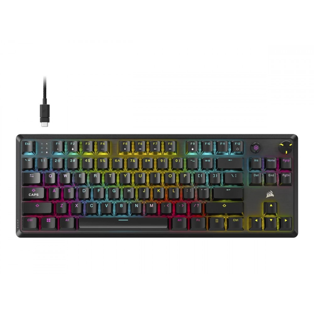 Corsair K70 CORE TKL | Tenkeyless Mechanical Gaming Keyboard | Wired | NA | Black | 0.973 g | MLX RED