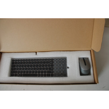 SALE OUT. | Dell | Keyboard and Mouse | KM7120W | Wireless | 2.4 GHz, Bluetooth 5.0 | Batteries included | US | REFURBISHED | Bl