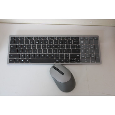 SALE OUT. | Dell | Keyboard and Mouse | KM7120W | Wireless | 2.4 GHz, Bluetooth 5.0 | Batteries included | US | REFURBISHED | Bl