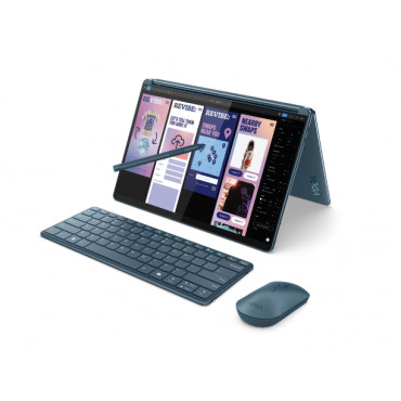 Lenovo Yoga Book 9 13IMU9 | Tidal Teal | 2x13.3 " | OLED | Touchscreen | 2.8K | 2880 x 1800 pixels | Glossy | Intel Core U7 | 15