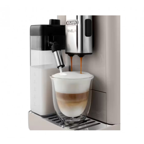 Delonghi | Coffee Maker | EXAM440.55.BG Rivelia | Pump pressure 19 bar | Built-in milk frother | Automatic | 1450 W | Sand Beige