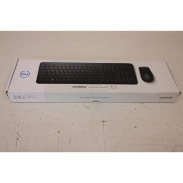 SALE OUT. Dell Keyboard and Mouse KM3322W Wireless US International, REFURBISHED | Dell Keyboard and Mouse | KM3322W | Keyboard 