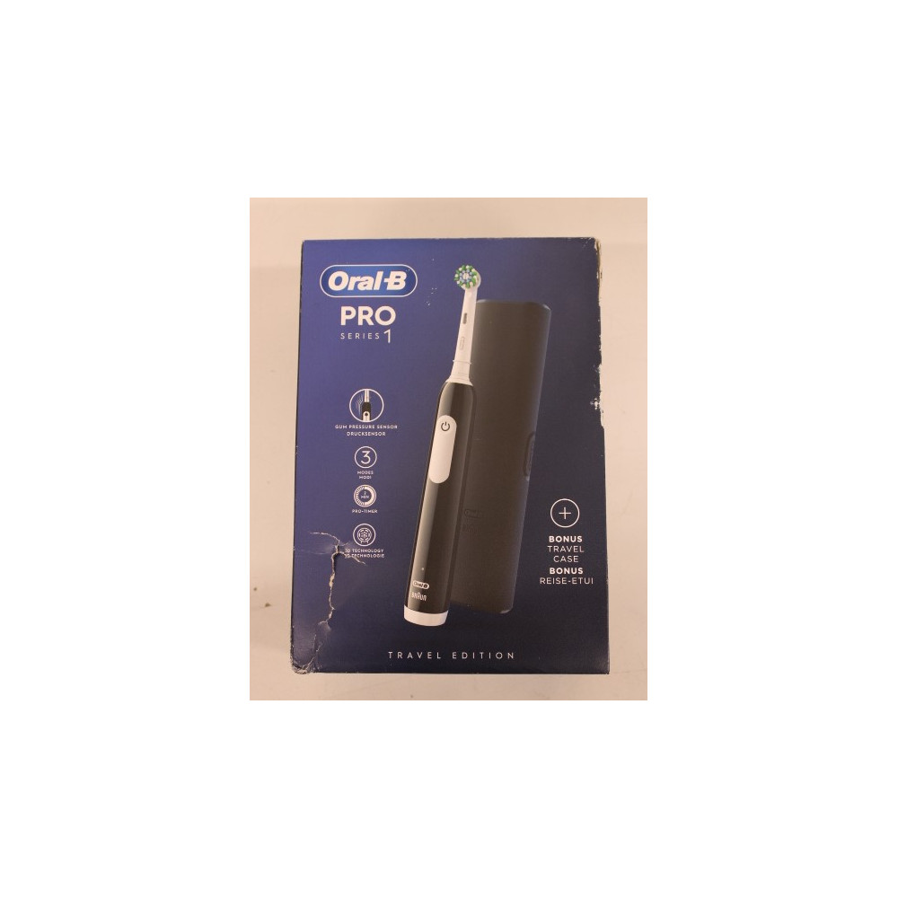 SALE OUT. Oral-B Pro Series 1 Electric Toothbrush, Black | Oral-B | Electric Toothbrush | Pro Series 1 | Rechargeable | For adul