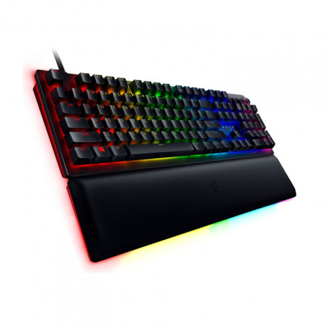 Razer | Huntsman V2 Optical Gaming Keyboard | Gaming keyboard | Wired | RGB LED light | NORD | Black | Numeric keypad | Clicky P