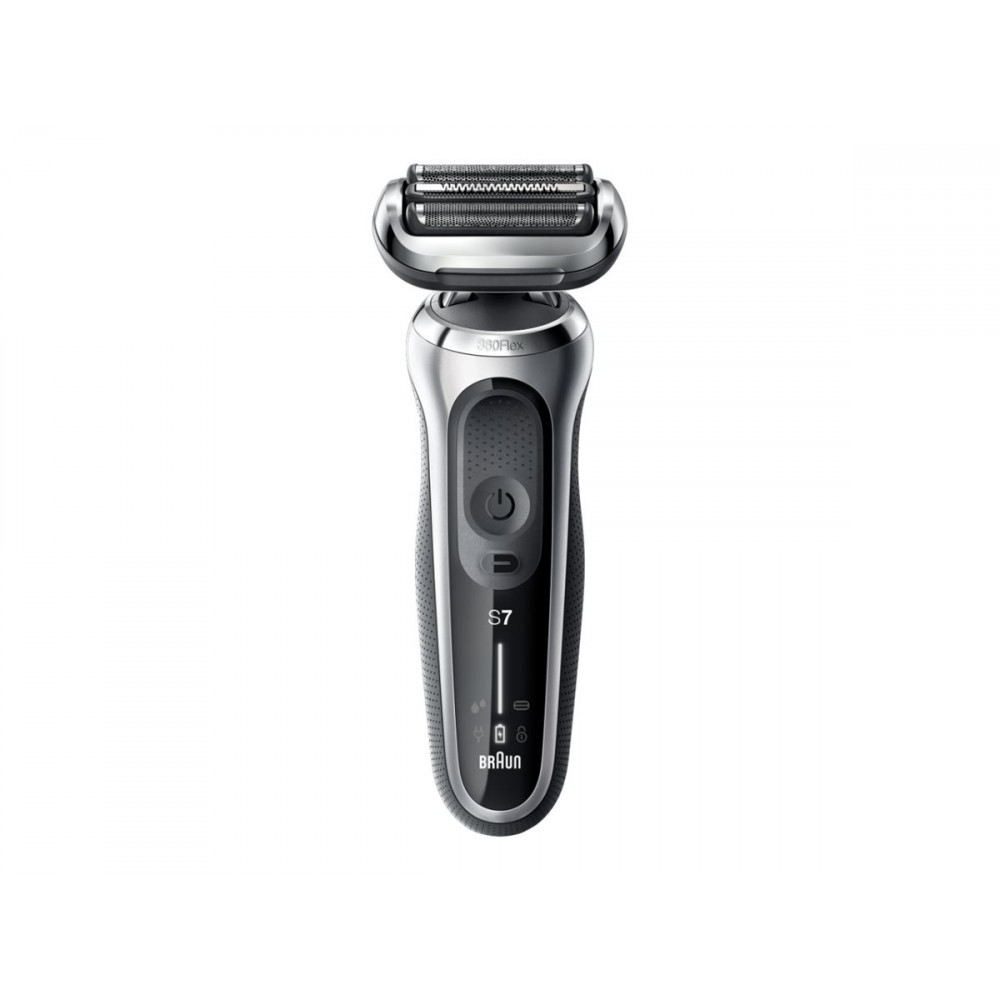 Braun | Shaver | 71-S7200cc | Operating time (max) 50 min | Wet & Dry | Silver/Black