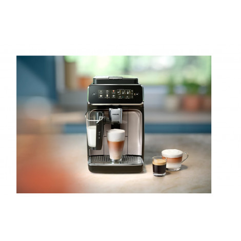 Philips Espresso Coffee Maker | EP3347/90 | Pump pressure 15 bar | Built-in milk frother | Fully automatic | 1500 W | Black