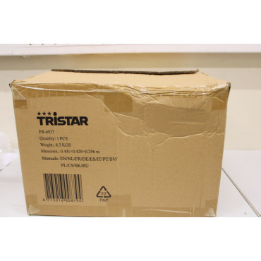 SALE OUT. Tristar FR-6937 Double Fryer, Stainless Steel | Tristar | Double Fryer | FR-6937 | Power 2 x 1800 W | Capacity 6 L | D