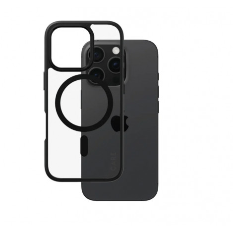 CARE by PanzerGlass Case Flagship Urban Combat Black MagSafe iPhone16 PRO | CARE