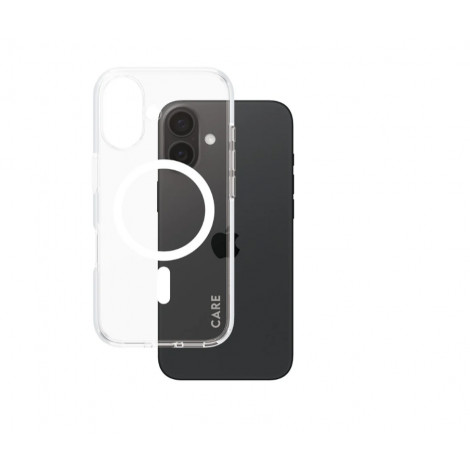 CARE by PanzerGlass Case Flagship White MagSafe iPhone 16 | CARE