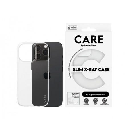 CARE by PanzerGlass Case Fashion X-Ray Soft Basic iPhone16 PRO | CARE