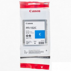 OEM kasetė Canon PFI-102 Cyan (0896B001)                                                                                