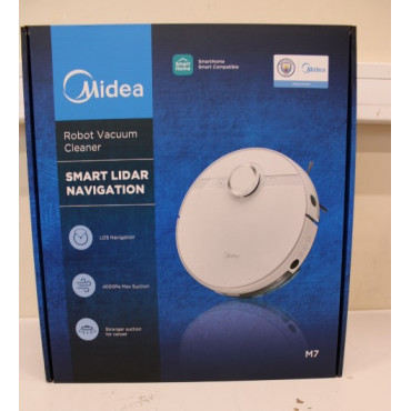 SALE OUT. | Midea | Robotic Vacuum Cleaner | M7 | Wet&Dry | Operating time (max) 180 min | Lithium Ion | 5200 mAh | 4000 Pa | Wh