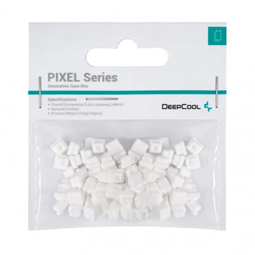 Decorative Case Bits | PIXEL | White