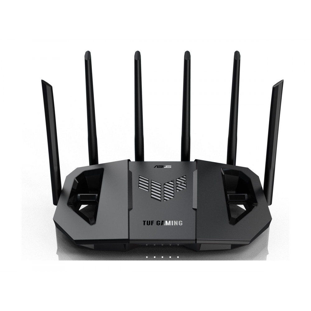 Asus | Dual Band WiFi 7 Extendable Gaming Router | TUF Gaming BE6500 | 802.11be | 6500 Mbit/s | Ethernet LAN (RJ-45) ports 4 | M