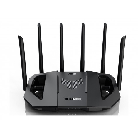 Asus | Dual Band WiFi 7 Extendable Gaming Router | TUF Gaming BE6500 | 802.11be | 6500 Mbit/s | Ethernet LAN (RJ-45) ports 4 | M