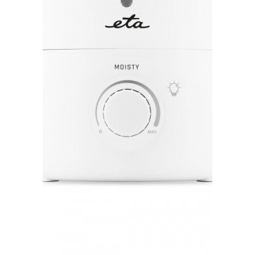 ETA Humidifier | ETA362990000 MOISTY | 40 m | 25 W | Water tank capacity 5 L | Ultrasonic technology | White