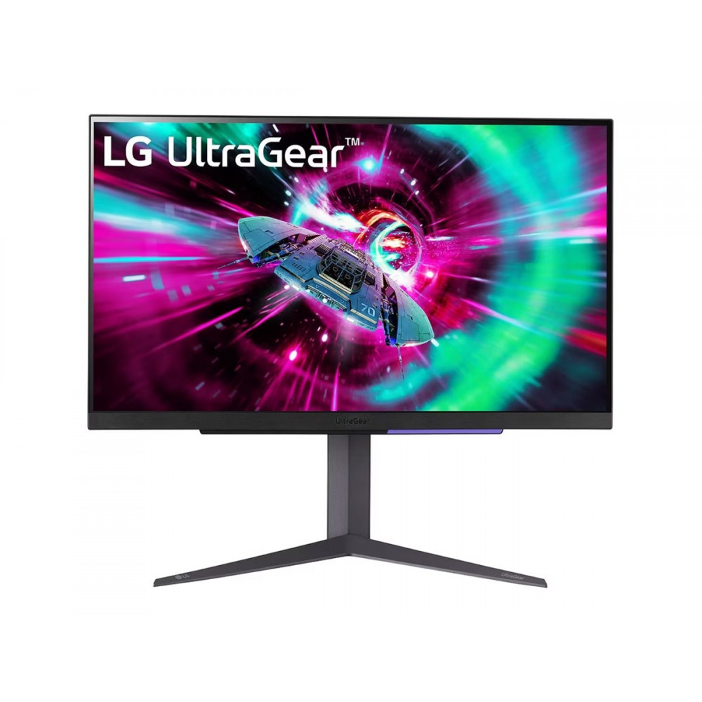 LG | UltraGear UHD Gaming Monitor | 27GR93U-B.AEU | 27 " | IPS | UHD | 16:9 | 144 Hz | 1 ms | 3840 x 2160 | HDMI ports quantity 