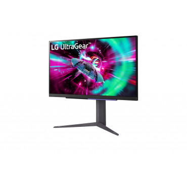 LG | UltraGear UHD Gaming Monitor | 27GR93U-B.AEU | 27 " | IPS | UHD | 16:9 | 144 Hz | 1 ms | 3840 x 2160 | HDMI ports quantity 