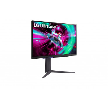 LG | UltraGear UHD Gaming Monitor | 27GR93U-B.AEU | 27 " | IPS | UHD | 16:9 | 144 Hz | 1 ms | 3840 x 2160 | HDMI ports quantity 