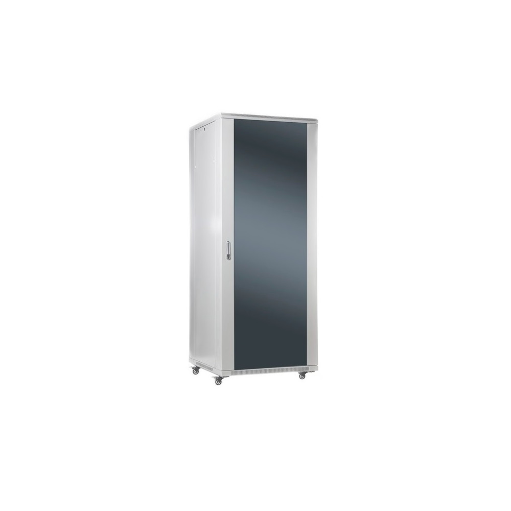 SOMI Networks | 22U, 19 Freestanding Cabinet | 22U-60/60NAC | Gray | Max Load 800kg Removable and Lockable Side Panels Glass Doo