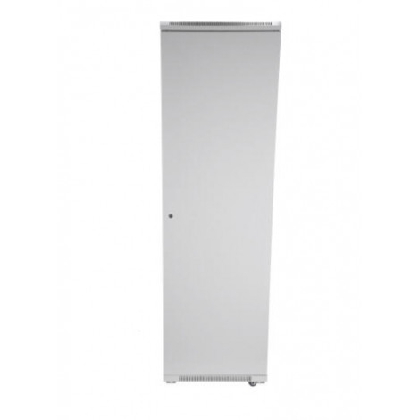 SOMI Networks | 22U, 19 Freestanding Cabinet | 22U-60/60NAC | Gray | Max Load 800kg Removable and Lockable Side Panels Glass Doo