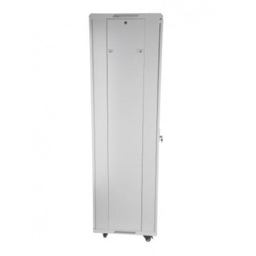 SOMI Networks | 32U, 19 Freestanding Cabinet | 32U-60/60NAC | Gray | Max Load 800kg Removable and Lockable Side Panels Glass Doo