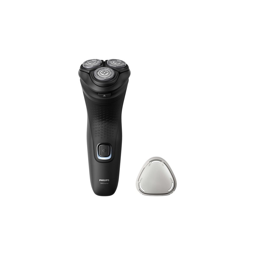 Philips Electric Shaver | S1141/00 1000 Series | Operating time (max) 40 min | Wet & Dry | NiMH | Deep Black