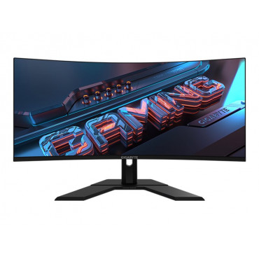 Gigabyte | Gaming Monitor | GS34WQC EU1 | 34 " | VA | 135 Hz | 1 ms | HDMI ports quantity 2 | Black