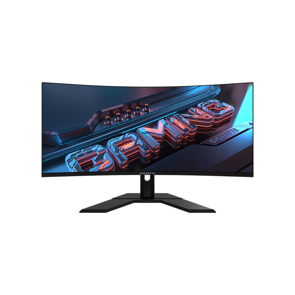 Gigabyte | Gaming Monitor | GS34WQC EU1 | 34 " | VA | 135 Hz | 1 ms | HDMI ports quantity 2 | Black