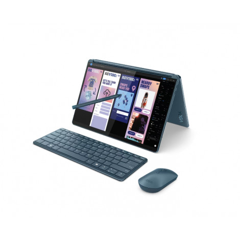 Lenovo | Yoga Book 9 13IMU9 | Tidal Teal | 13.3 " | Touchscreen | 2880 x 1800 pixels | Glossy | Intel Core i7 | 155U | 32 GB | L