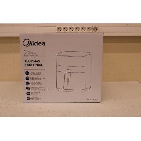 SALE OUT. Midea MF-CN65E Air fryer digital, 6.5L, Black, DAMAGED PACKAGING | Midea | Air fryer | MF-CN65E | Power 1700 W | Capac