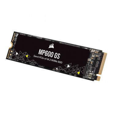 Corsair MP600 GS | 1000 GB | SSD form factor M.2 2280 | Solid-state drive interface PCIe Gen4x4 | Read speed 4800 MB/s | Write s