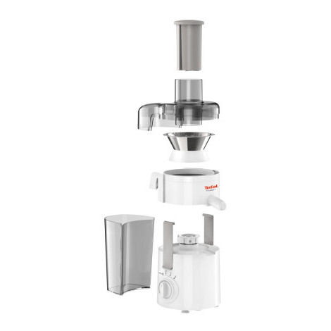 TEFAL | Fruitelia Plus Juicer | ZE370138 | White/Grey | 350 W | Number of speeds 2 + Pulse
