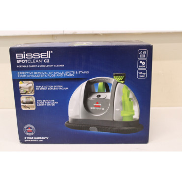 SALE OUT. Bissell SPOTCLEAN C2 Portable Carpet & Upholstery Cleaner, Titanium, Silver Gray&Cha Cha Lime | Bissell | Carpet and U