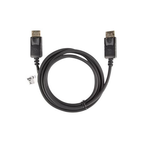 Lanberg DisplayPort M/M Cable 19 PIN V1.2, 1.8 m | CA-DPDP-10CC-0018-BK