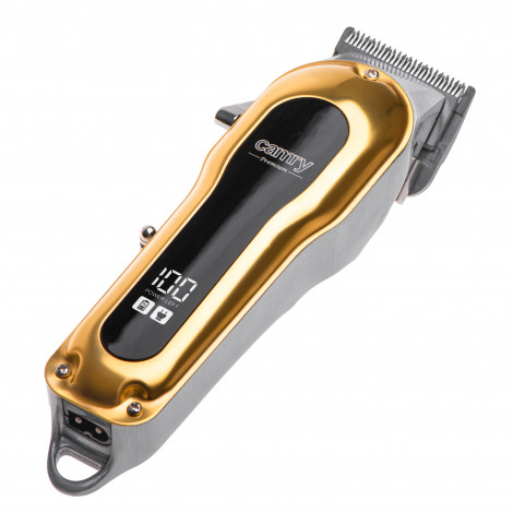 Camry Hair clipper with LCD display | CR 2844 | Cordless | Number of length steps 4 | Gold