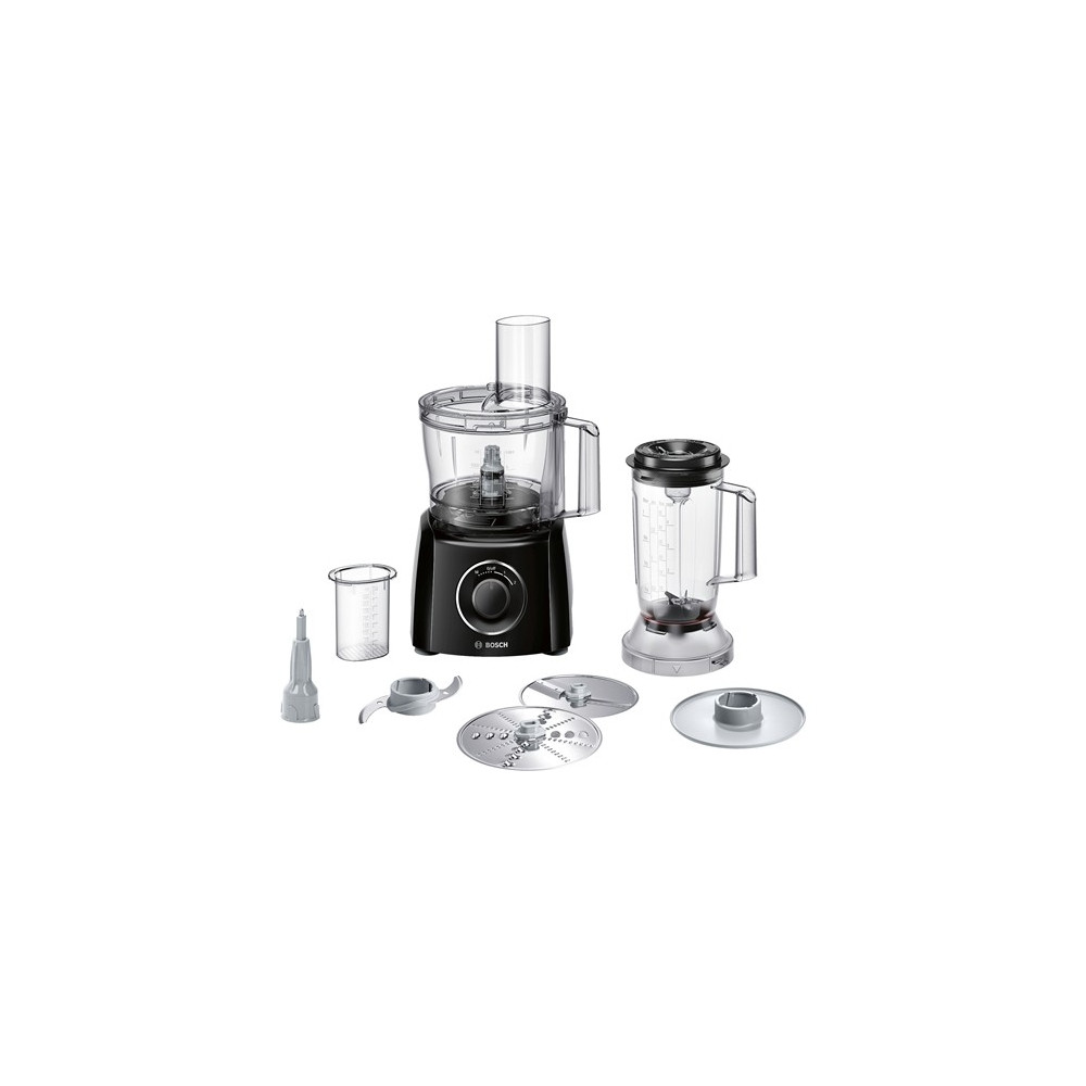 Bosch | Food processor | MCM3201B | 800 W | Number of speeds 2 | Bowl capacity 2,3 L | Ice crushing | Blender | Black