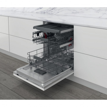 Dishwasher | WIC 3C26 F | Built-in | Width 59.8 cm | Number of place settings 14 | Number of programs 8 | Energy efficiency clas