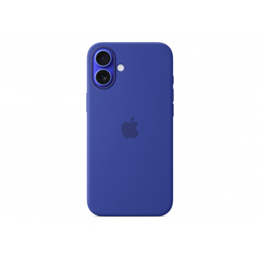 Apple iPhone 16 Plus Silicone Case with MagSafe - Ultramarine | Apple