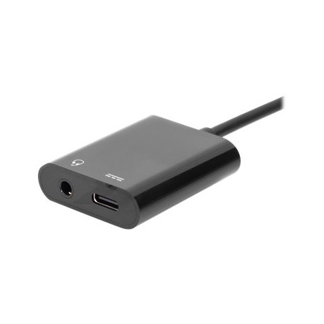 Digitus | USB Type-C adapter/Converter, Type-C to USB Type-C with 3.5mm stereo | AK-300400-002-S