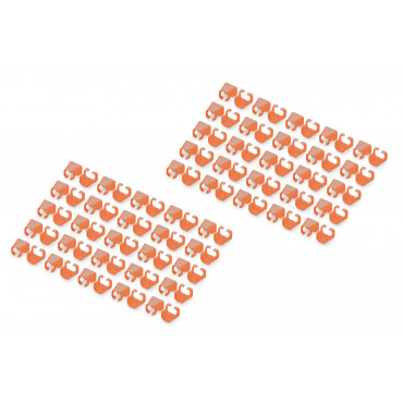 DIGITUS Color clips for Patch cable, Orange | Digitus