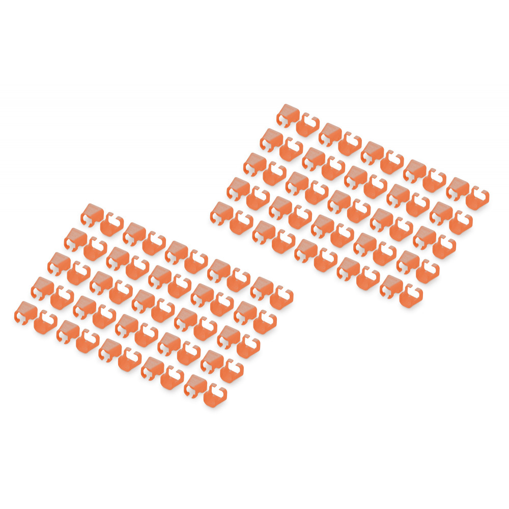 DIGITUS Color clips for Patch cable, Orange | Digitus