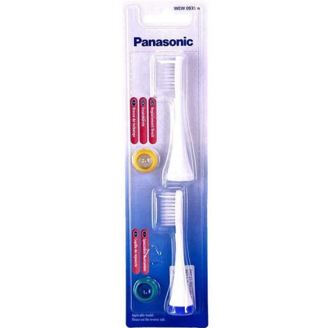 Panasonic | Toothbrush replacement | WEW0935W830 | Heads | For adults | Number of brush heads included 2 | Number of teeth brush