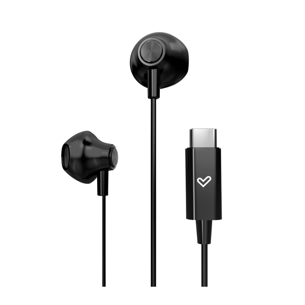 Energy Sistem Wired Earphones | EasyPods Type C | Built-in microphone | USB-C | Space