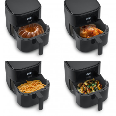 Caso Designer Air Fryer | AirFry 6.0 | Power 1700 W | Capacity 6 L | Black