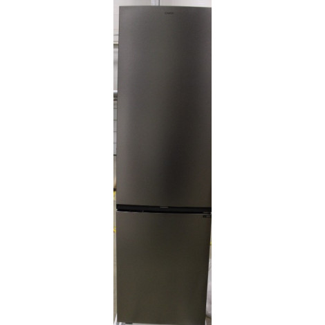 SALE OUT. Candy CNCQ4T620CX Refrigerator, C, Free standing, Combi, Height 205 cm, Fridge net 409 L, Freezer net 120 L, Inox | Ca